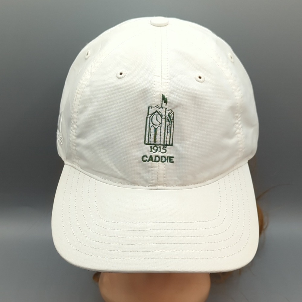 Olympia Fields Country Club Caddie Hat Golf Cap Adidas White Strapback OSFM